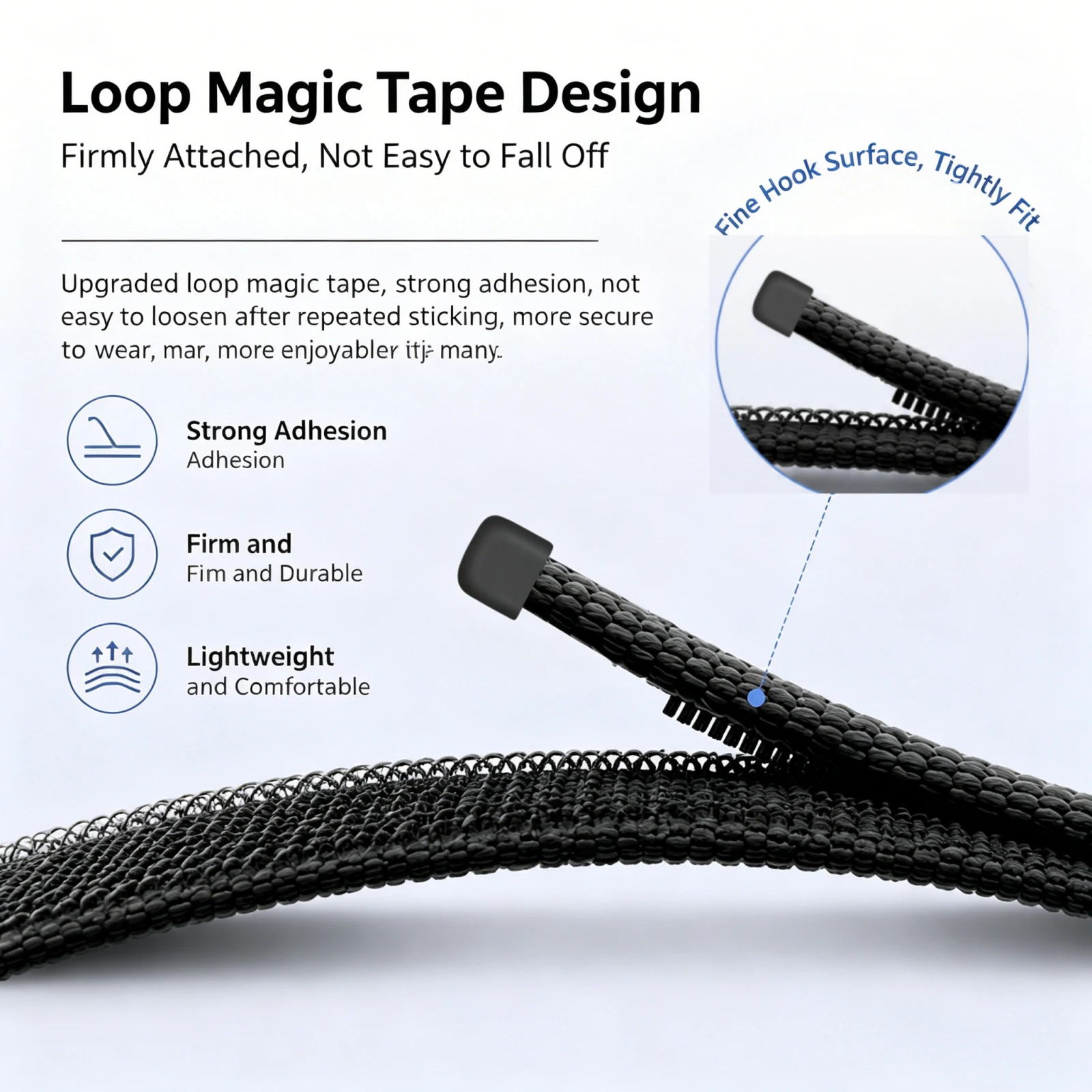 Breathable Nylon Braided Sport Watch Strap Bracelet