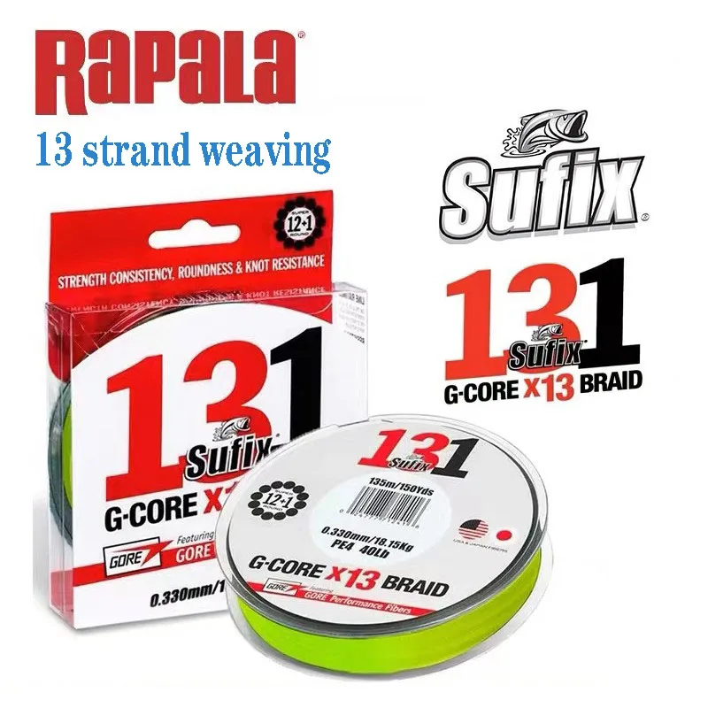 sufix-sedal-de-pesca-tejido-131pe-color-verde-esmeralda-verde-oscuro-super-fuerte-baja-friccion-13-trenzas-150m