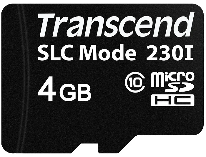 Карта памяти 4GB Transcend 230I Class 10 3D NAND TLC | Компьютеры и офис