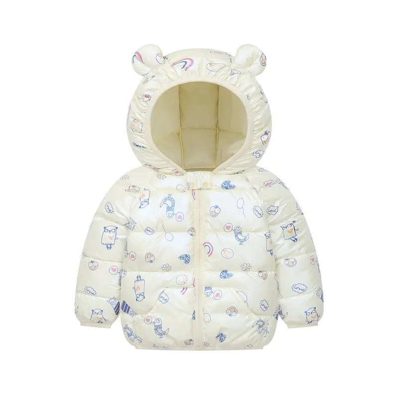 

ZWY2026 Autumn Winter Kids Down Jackets For Girls Children Clothes Warm Down Coats For Boys Toddler Girls Outerwear Clothes