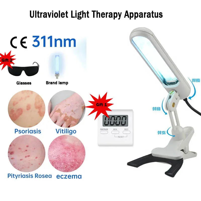 Uvb Phototherapy Narrow 311nm Uv Phototherapy Lamp Uvb Light Therapy Psoriasis For Vitiligo recessed led narrow frame downlight 10w 20w deep anti glare cob spot lamp hotel living room aisle stair ceiling wall wash light