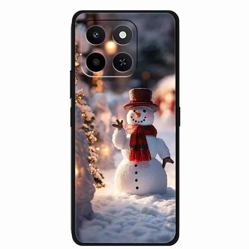 Festive Soft TPU Silicone Christmas Phone Case – Lovely Design