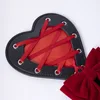 Heart-Shaped PU Leather Spanking Paddle Slapper Whip for Horse Training 3