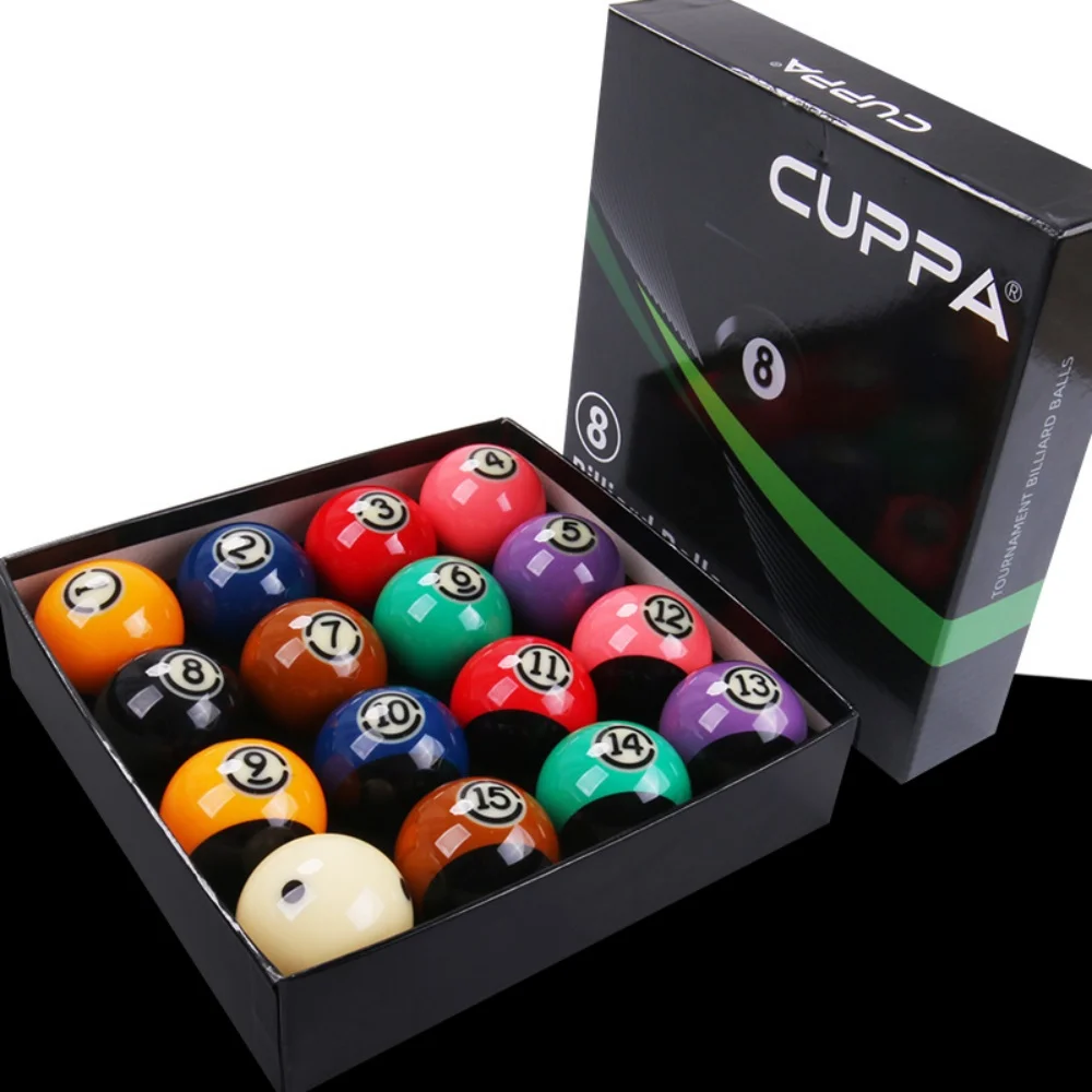 Cuppa Phenolic Resin Series Billiard Pool Ball 2-1/4"(57.2mm) Set