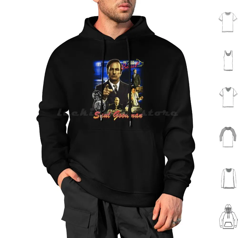 

Saul Goodman Vintage 90S Bootleg Design Hoodie cotton Long Sleeve Better Call Saul Lawyer Saul Goodman Heisenberg