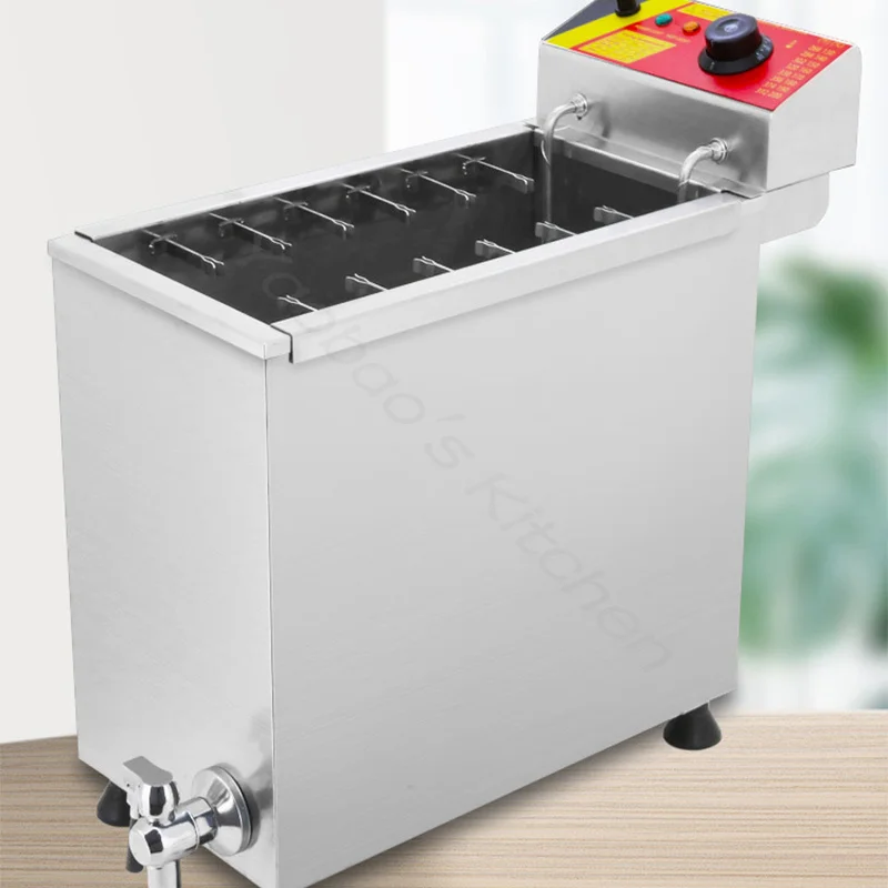 Cheese Hot Dog Sticks Fryer Commercial Large Capacity Electric Deep Korean Corn Dog Fryer Machine 220V/110V 2
