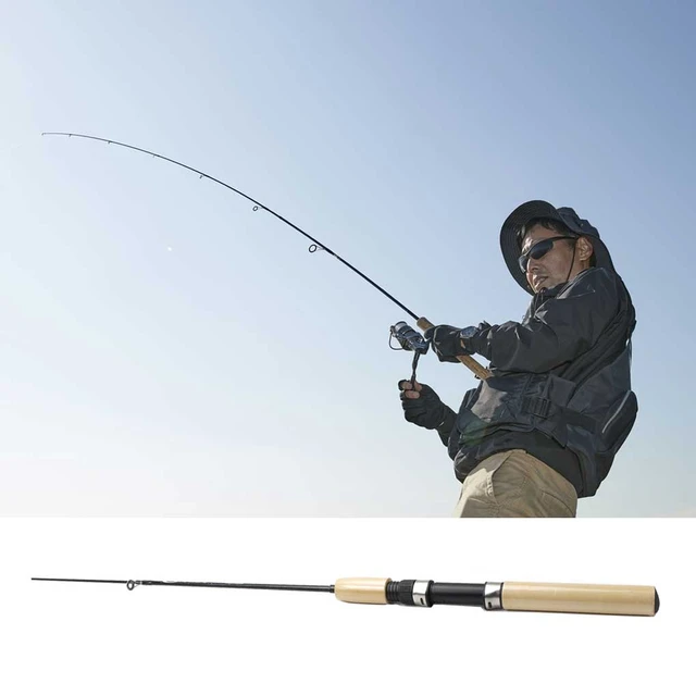  63cm Ultra-Short Fishing Rod and Reel Set, Mini Ice