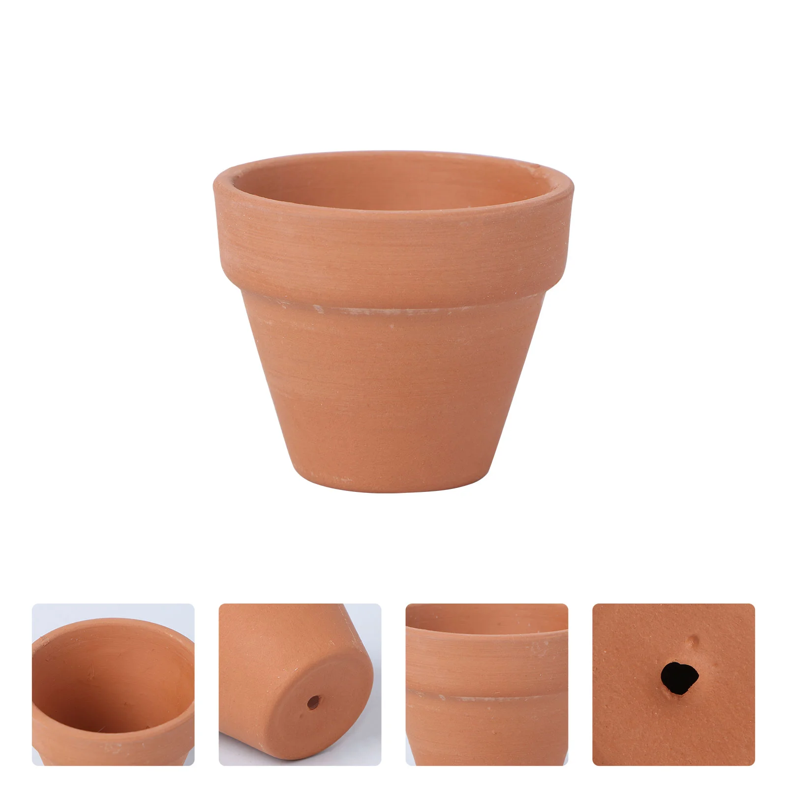 

4.5x4cm Small Mini Terracotta Pot Clay Ceramic Pottery Planter Flower Pots Succulent Nursery Pots Great For Plants Crafts