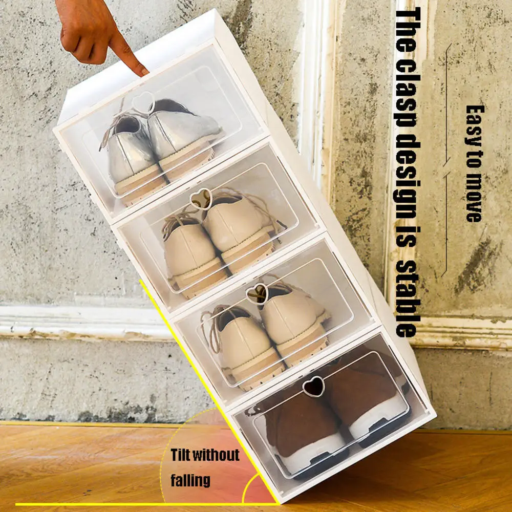 Thickened Large Transparent Dustproof And Moisture-Proof Shoe