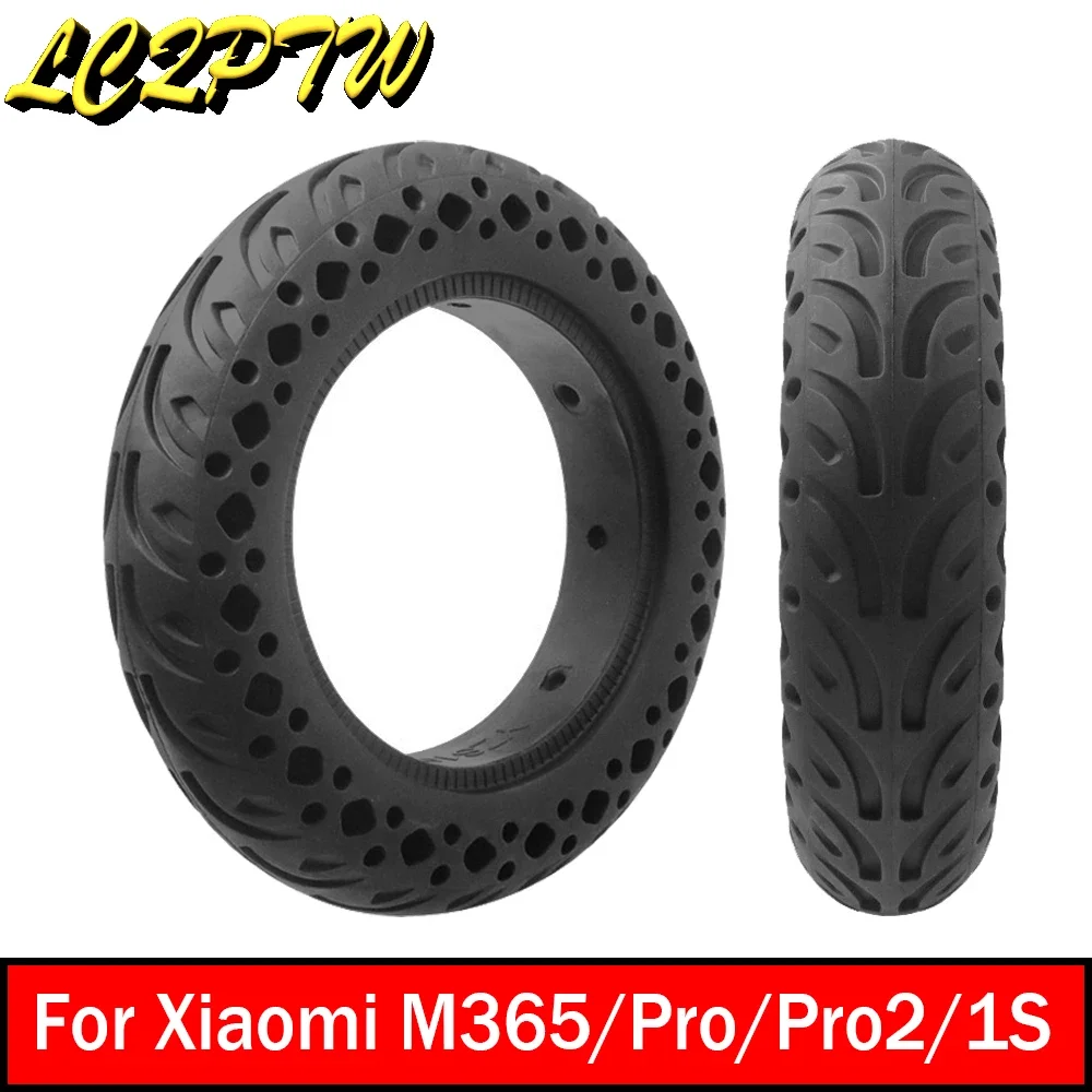 

10inch 10x2.0 Solid Tire Explosion-Proof Tubeless Tires for Xiaomi M365/Pro/Pro2/Mi3 Electric Scooter Honeycomb Tyre Wheel's