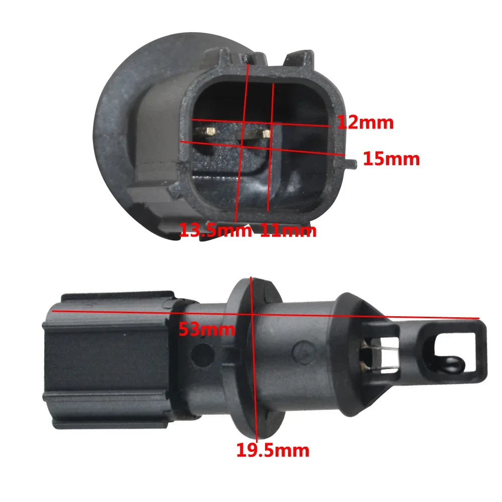 FLYPIG Exterior Outside Intake Air Temperature Sensor 4606487AA for Chrysler Dodge Jeep Ram 4606487AB 5S1024 AX109 SU3229 AJ0012 temperature sensor