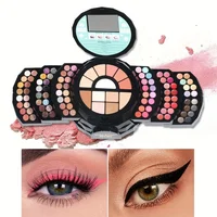110 Color All-in-One Makeup Palette Gift Set Include Eyeshadow Glitter Lipstick Concealer Blush Eyeliner Highlighter With Mirror 1