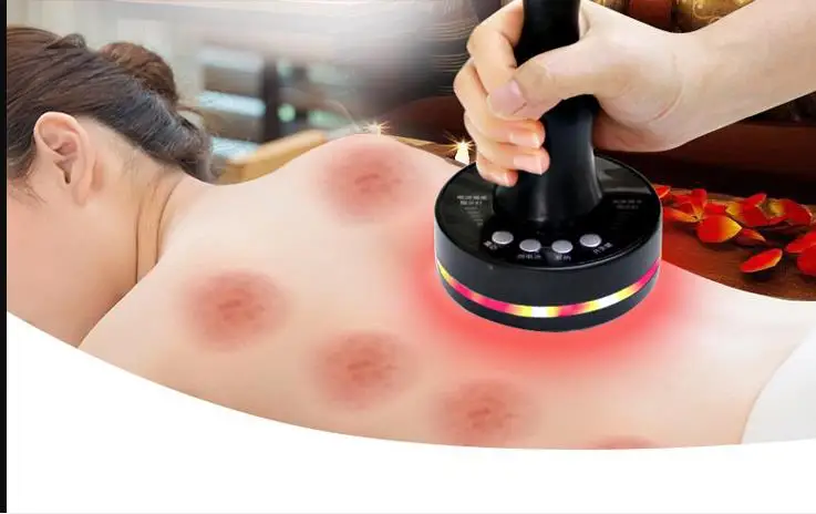 Electric moxibustion instrument meridian dredging instrument lymph node detoxing absorption beauty salon household health massag