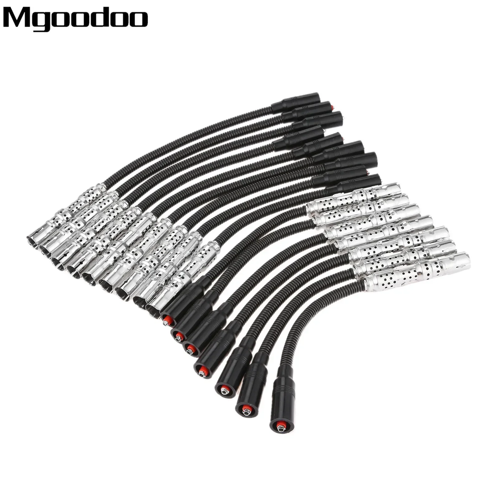 Mgoodoo 16Pcs/lot Ignition Spark Plug Wire Cable 1131500019 90533002 Fittment For Mercedes-Benz Spark Plug Wire Kit