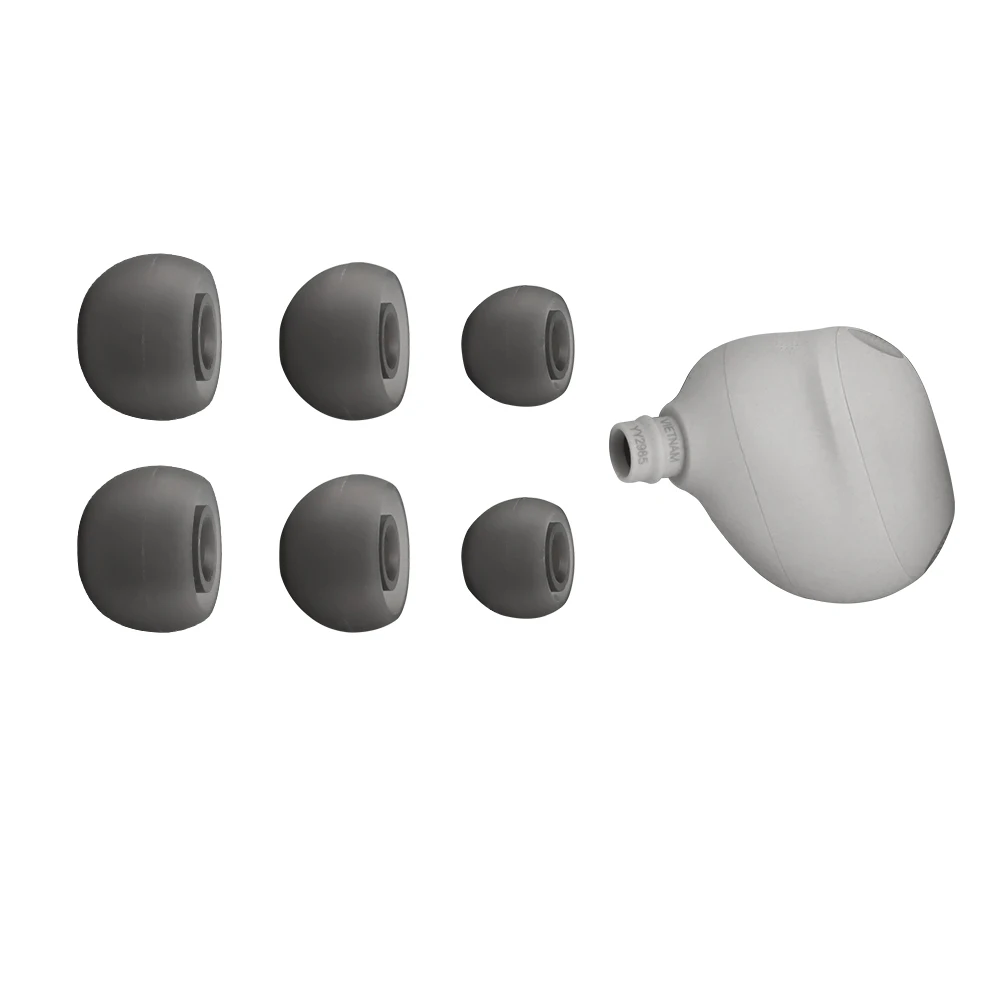 6Pcs Silicone Ear Cushion Tips for WF-1000XM6 Wireless Earbuds,S/M/L Size In-Ear Earcup Sleeve