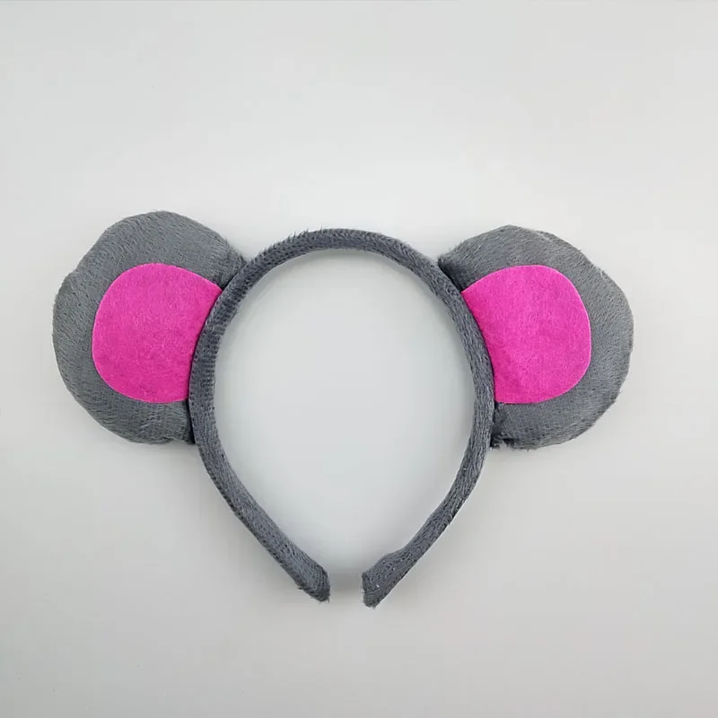 Party Animal Jungle Monkey Headband Ears Paw Skirt Bow Tail Mouse for Kids Girls Props Christmas Halloween Costume Cosplay animal cosplay costume