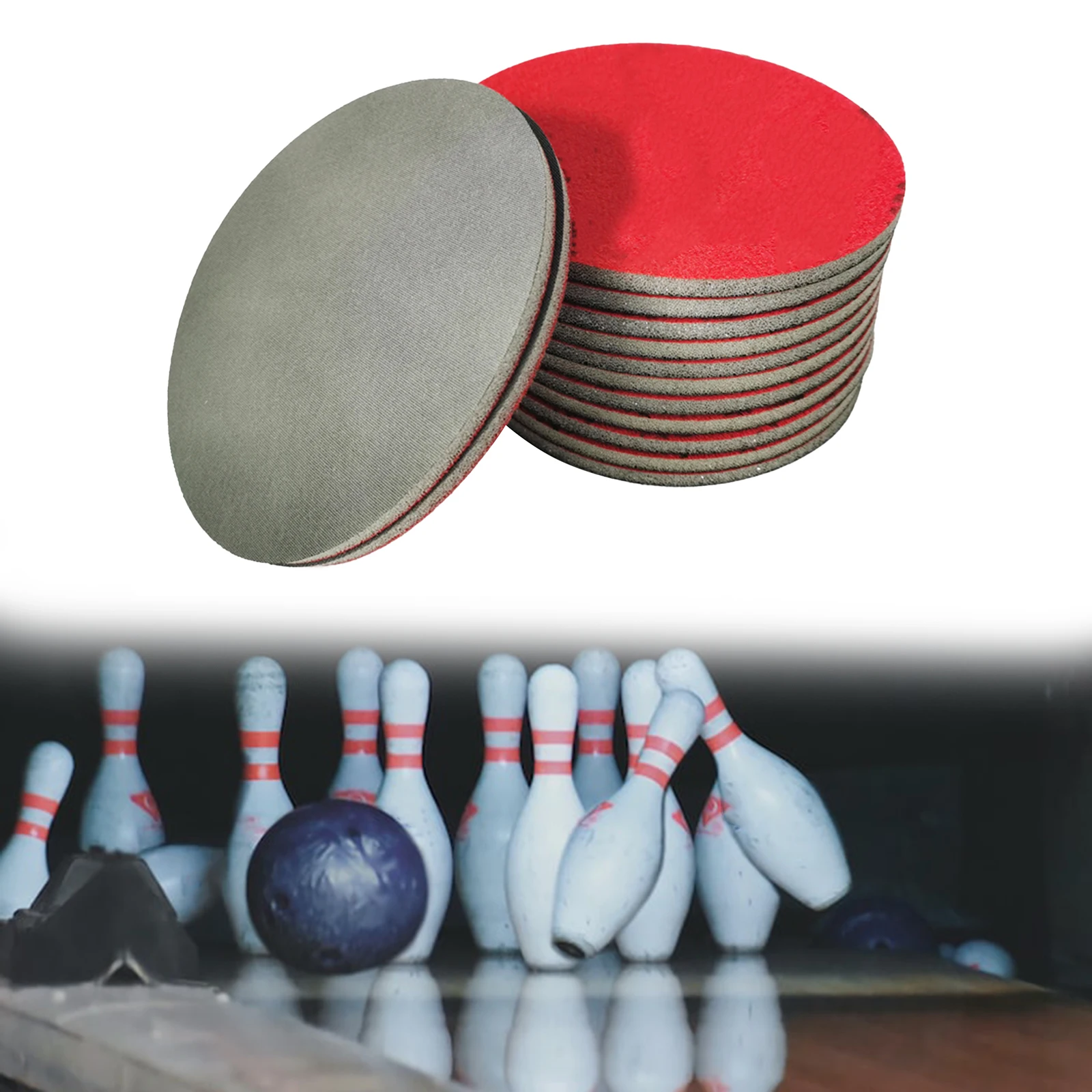 Bowling accessories Bowling Pad Ball Polishing Cleaner Car Sanding Accessories Cleaning Foam Men Detail Discs Power Kit Paper Sponge Sander Block