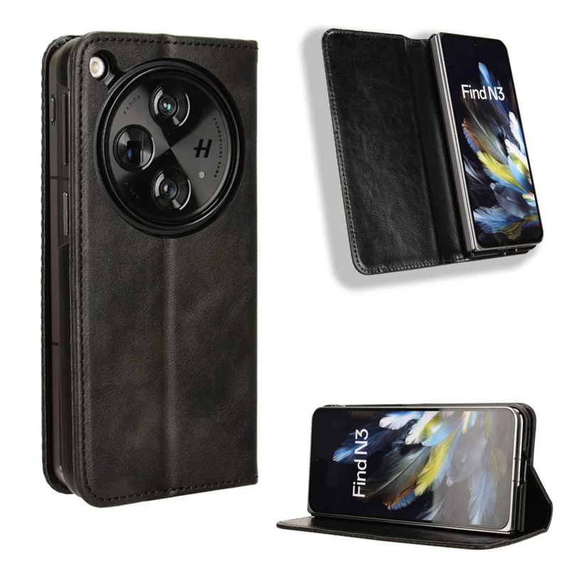 Per Oppo Find N3 Custodia In Pelle Premium Flip Case Per Oppo Find N3 Phone Case