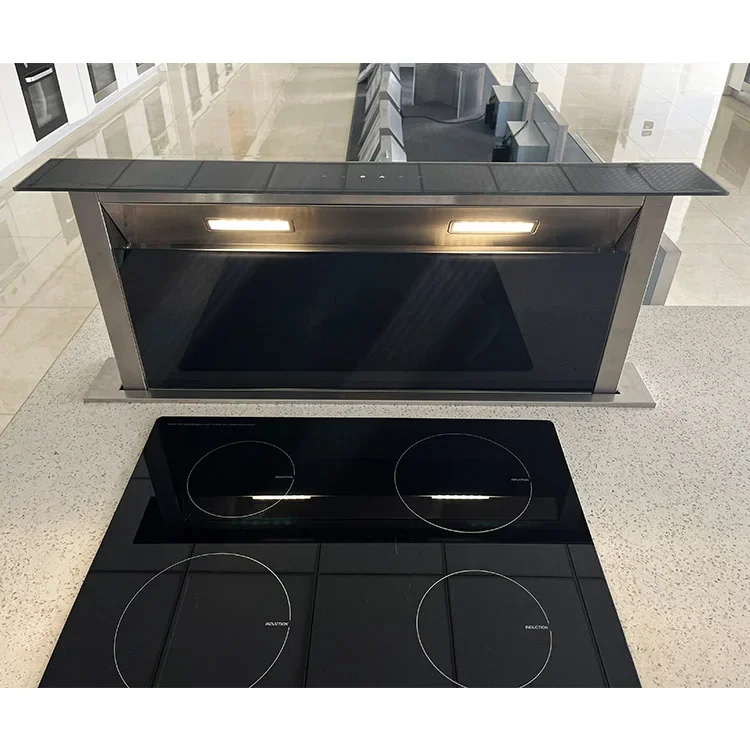 Downdraft Cooker Hoods Under Cabinet 90cm Range Hoods For Kitchen With Led Lights 2