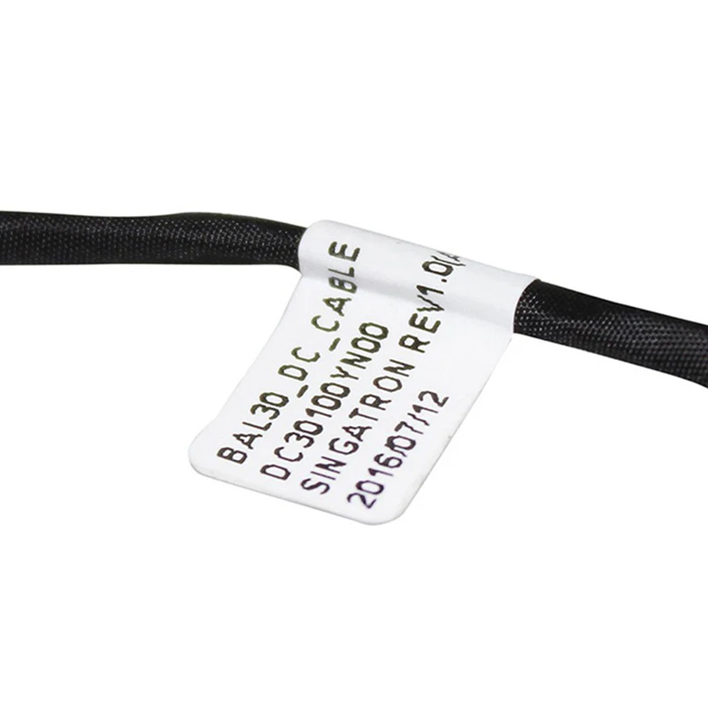DC 전원 잭 케이블 커넥터 소켓 플러그, 충전 포트 교체, DELL Inspiron 5565 5567 0R6RKM 노트북 태블릿용