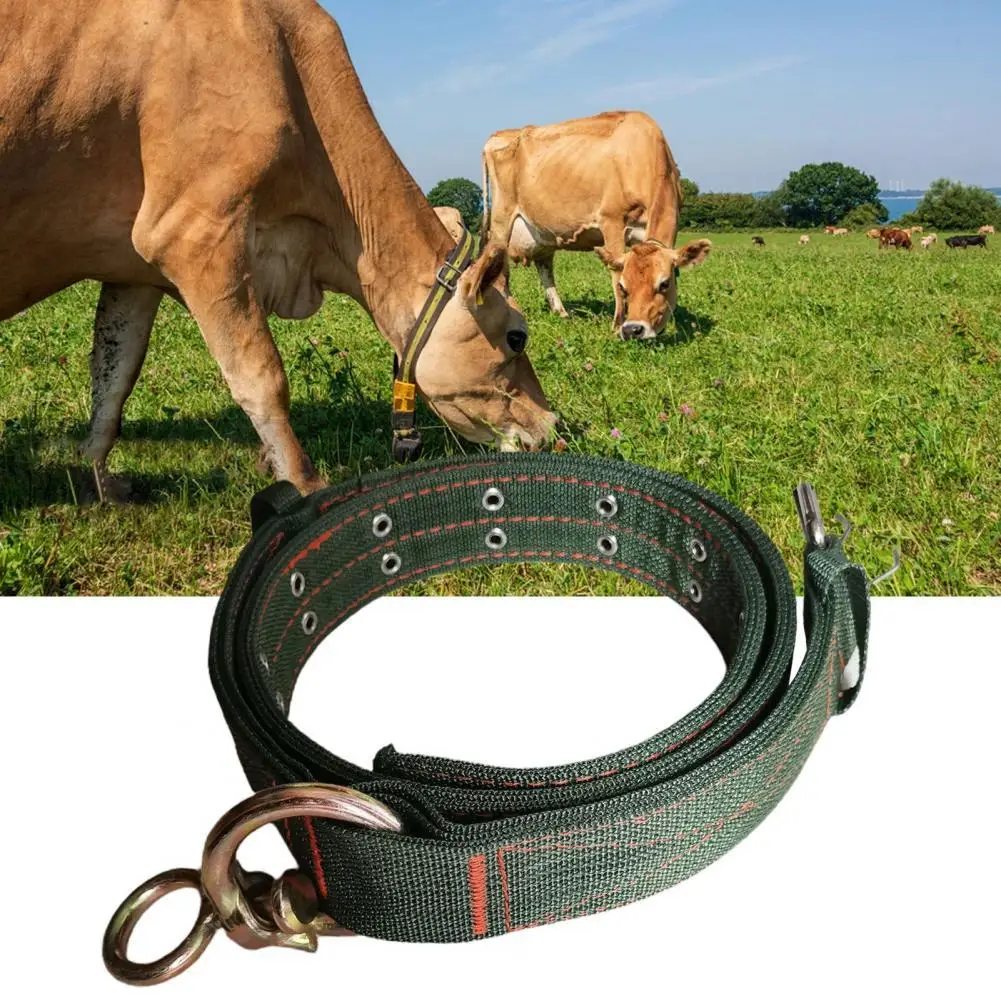 Large Dogs Collar Four-layer Nylon Cattle Collar Cattle Ropes Dog Head