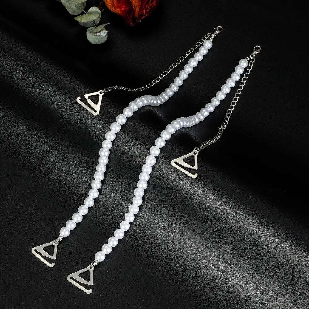 Elegant Non-Slip Adjustable Pearl Bra Straps