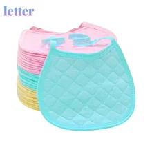 

10pcs Baby Bibs Waterproof Saliva Towel Cotton Infant newborn Burp Cloths Feeding bib cheap stuff