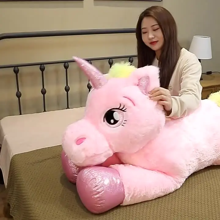 子供のためのレインボーユニコーンぬいぐるみ,大きな虹の漫画の