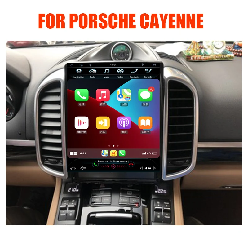 Автомобильный DVD-плеер 10 4 &quot Android 9 0 для Porsche Cayenne Macan Panamera 2011-2016 Wi-Fi gps-навигация