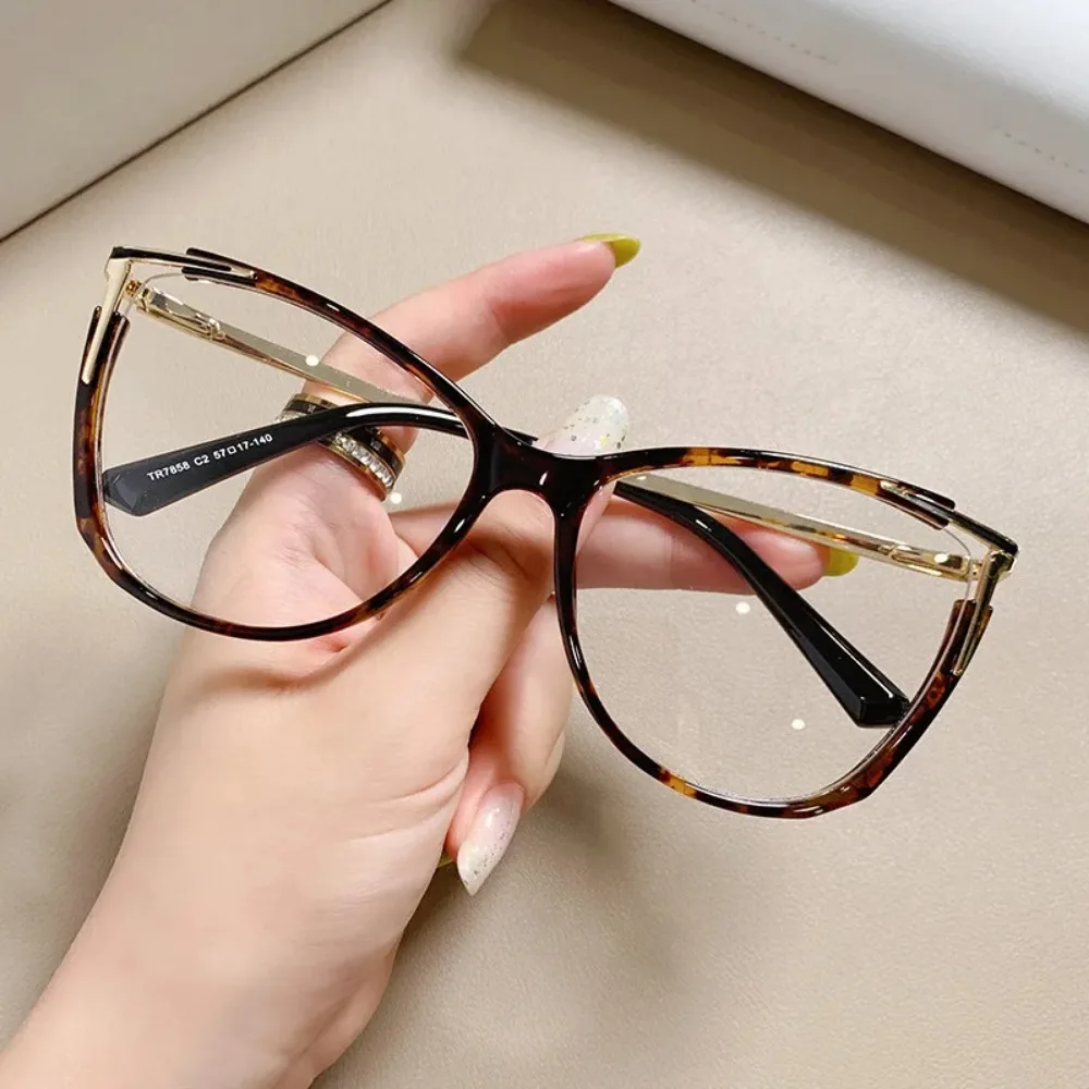 Anti Blue Light Eyewear Fashion Luxury Transparent Computer Glasses Frame Women Men  Brand Designer Optical Spectacle Glasses