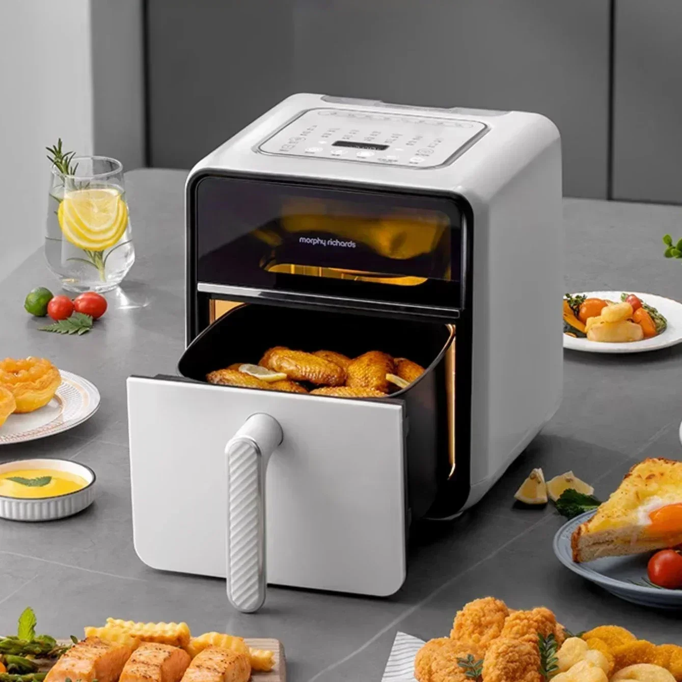 

Mofei Air Fryer Household Visible electric frying pan Multifunctional 2023 New Large Capacity