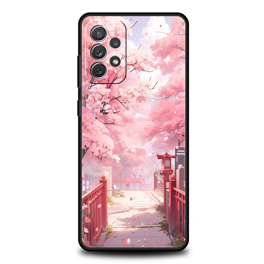 Pink Spring Cherry Blossoms Phone Case