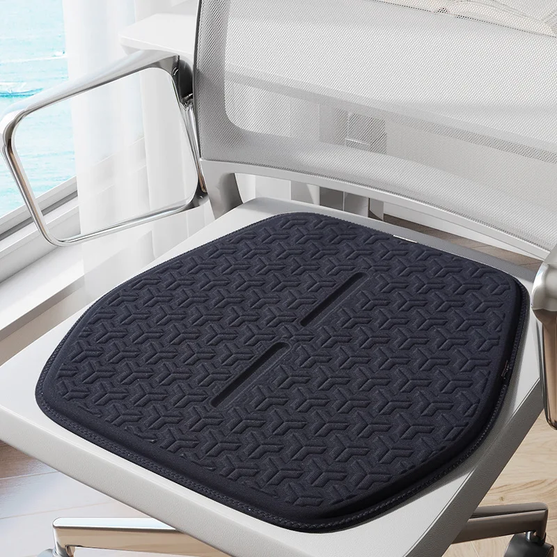 Summer Ice Silk Cushion Cool Cushion Summer Office Chair Cushion Breathable Butt Mat Computer Chair Mat Non-slip Mat