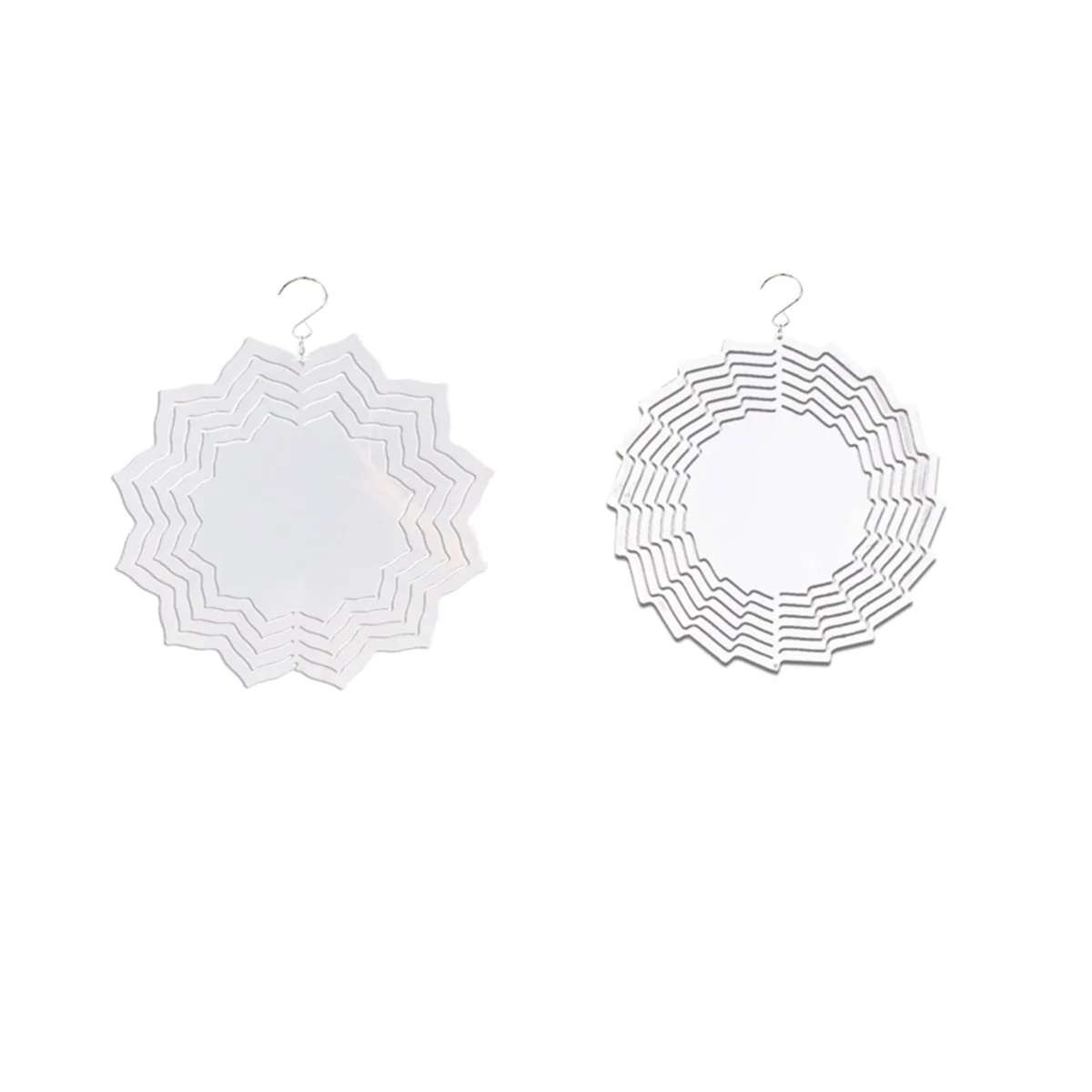 

Thanksgiving Wind Power White Coated Aluminum Plate Double-Sided Printing Thermal Transfer Wind Chime Turntable
