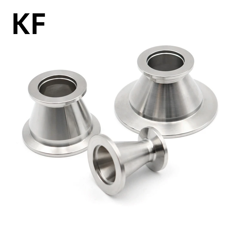 Tri Clamp Reducer Vacuum Pipe Fittings Flange Adapter Sanitária Kf2540 Kf2550 Kf1625 Kf16 Kf25-40 Aço Inoxidável