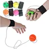 1Pcs Children Sponge Rubber Hand Ball Toy Game Exercises Bouncing Elastic Sport On Nylon String Children Kids Outdoor Toy Ball