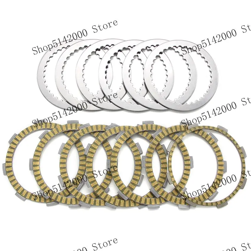 

Motorcycle Clutch Friction Disc Plate Kit Parts For Honda VT250 Magna 250 FL Spada/Castec VTR VTR250 MC33 MC15 OEM:22321-KE7-000