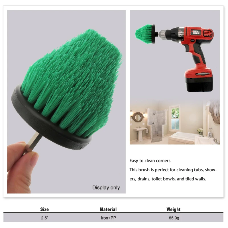 Power Scrubber Cleaning Brush Drill Attachment  Scrubbing Brush Attachment  Drill - Cleaning Brushes - Aliexpress
