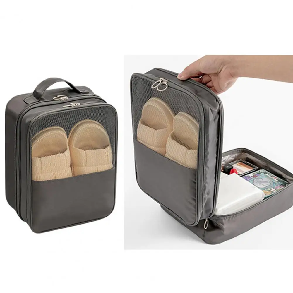 7Pcs/Set Travel Packing Cubes Suitcase Organizer Bags Zipper Closure Waterproof Clothes Cosmetics Shoe Toiletries Storage Bags