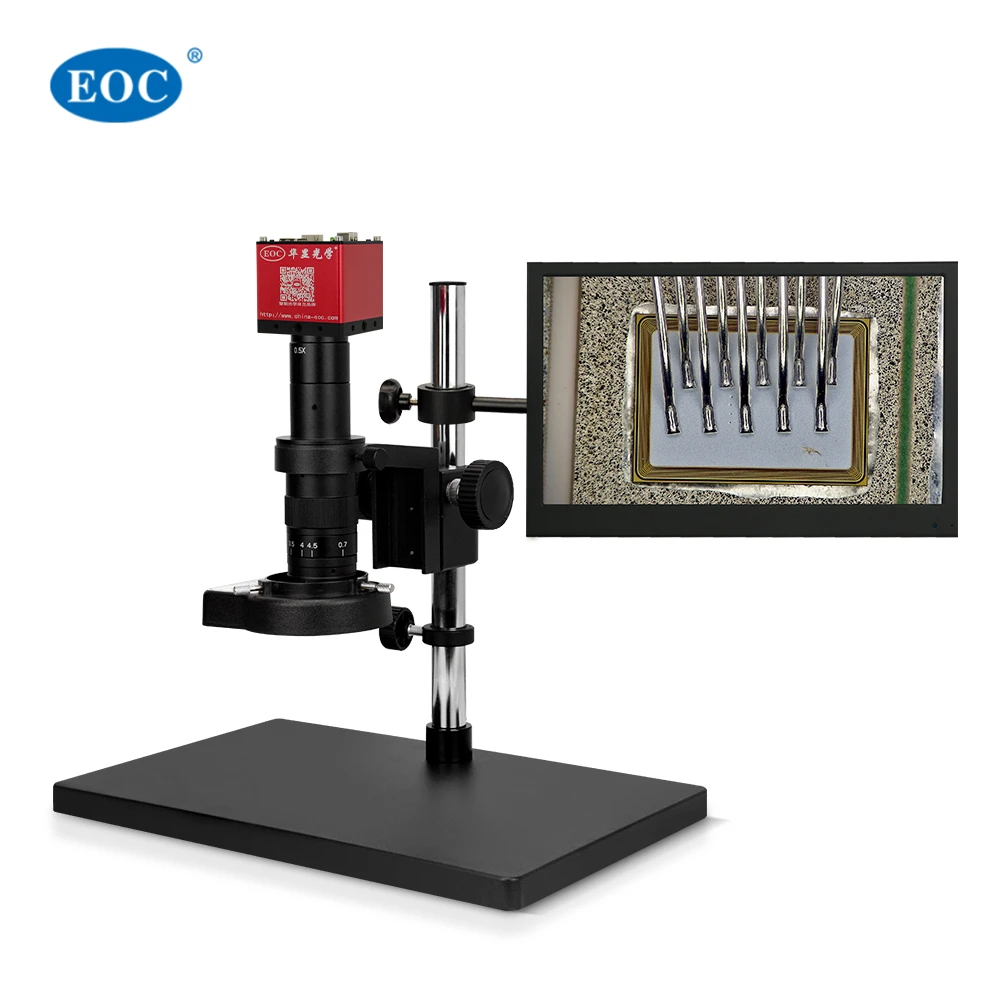

EOC microscope optical zoom lcd screen measuring video electronic digital microscope microscopes for mobile repair with camera