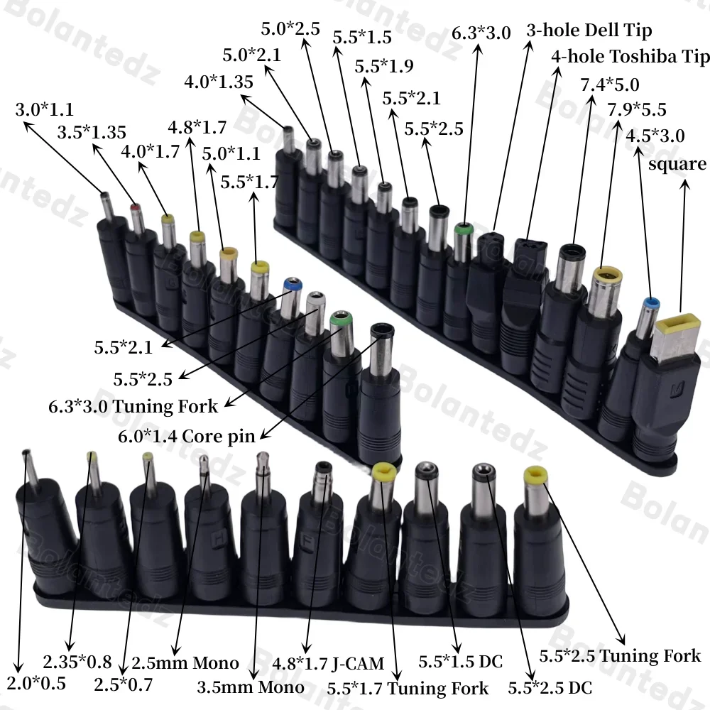  DC AC    Ŀ ŰƮ, ũе  ƮϿ,   ġ ÷  Ʈ, 34PCs, 5.5mm x 2.1mm