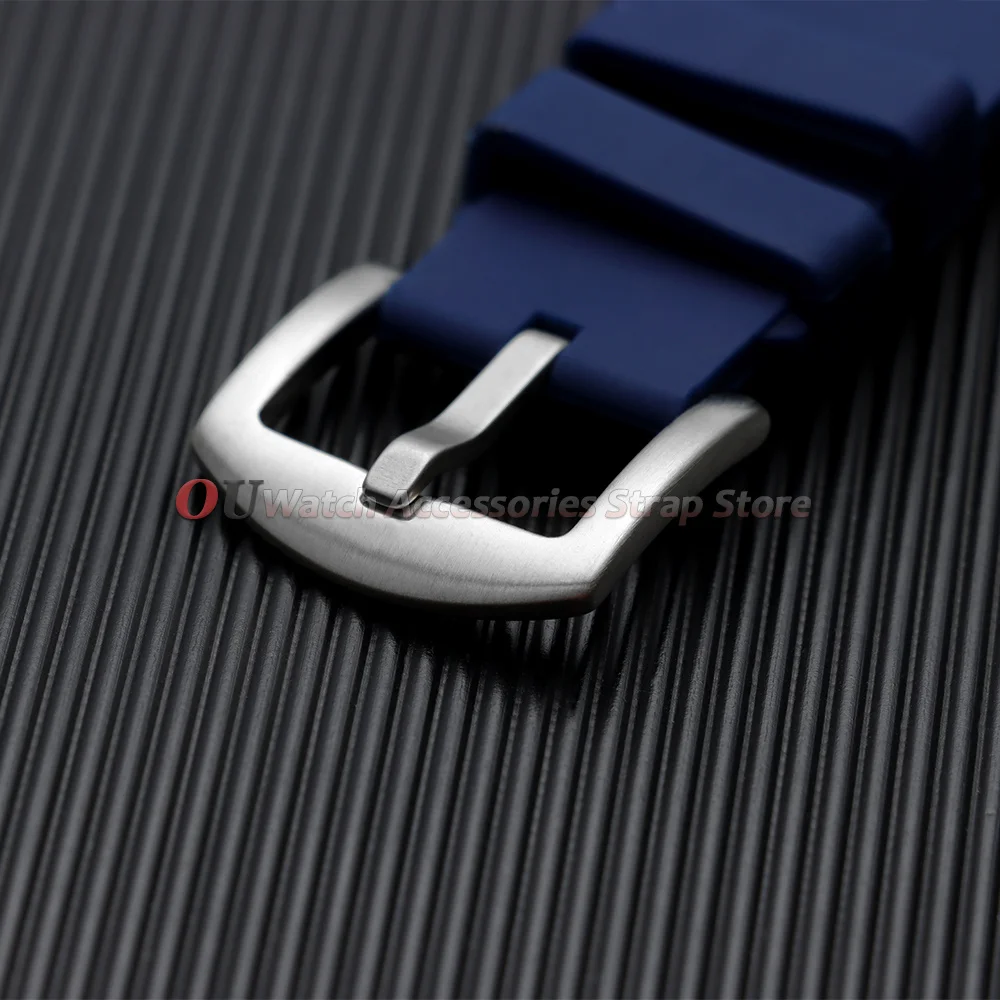 Sport Silicone Waterproof Watch Band - Versatile Rubber Strap