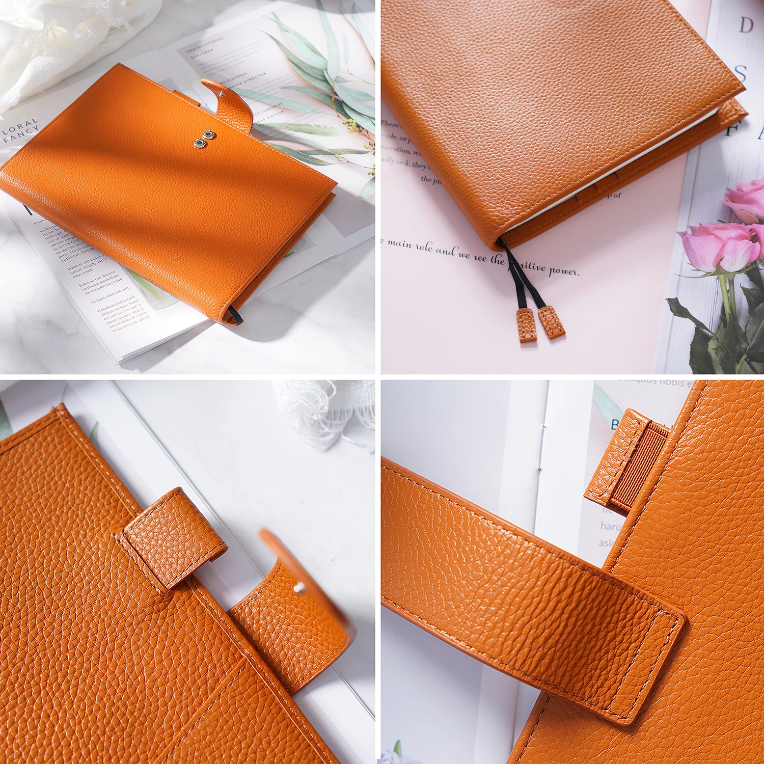 Special Defective Original A5+/ B6+ Size Cover for Hobonichi Stalogy Notebook Genuine Pebbled Grain Leather Planner Organizer 4