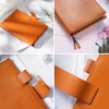 Special Defective Original A5+/ B6+ Size Cover for Hobonichi Stalogy Notebook Genuine Pebbled Grain Leather Planner Organizer 4