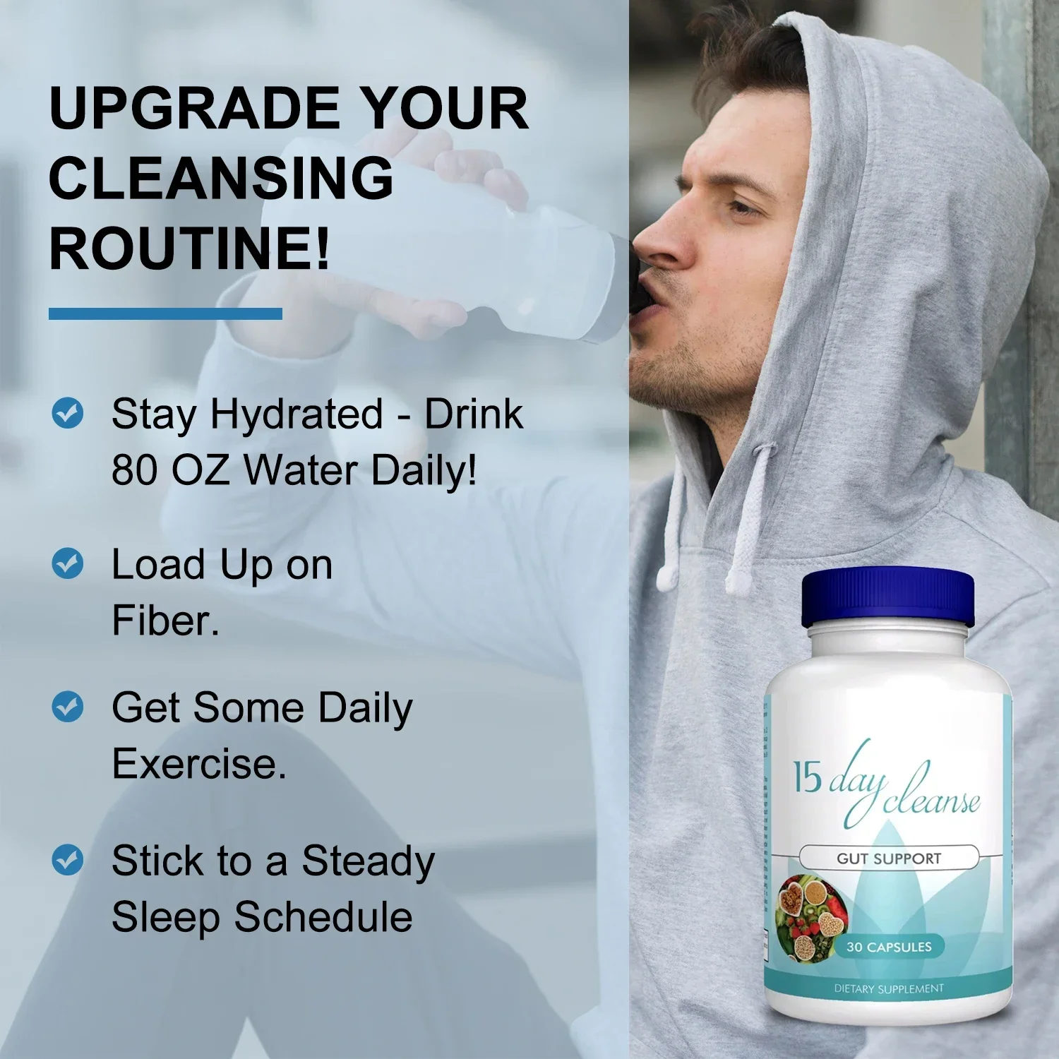 Supports Weight Loss Advanced Bowel Movement Constipation Relief Relaxation 15 Day Colon Cleanse Detox
