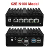 2024 pfSense Firewall Soft Router N100 N5105 N4000 4xIntel i226 2.5G LAN 2xDDR4 NVMe Fanless Mini PC HDMI2.0 DP AES-NI OPNsense 3