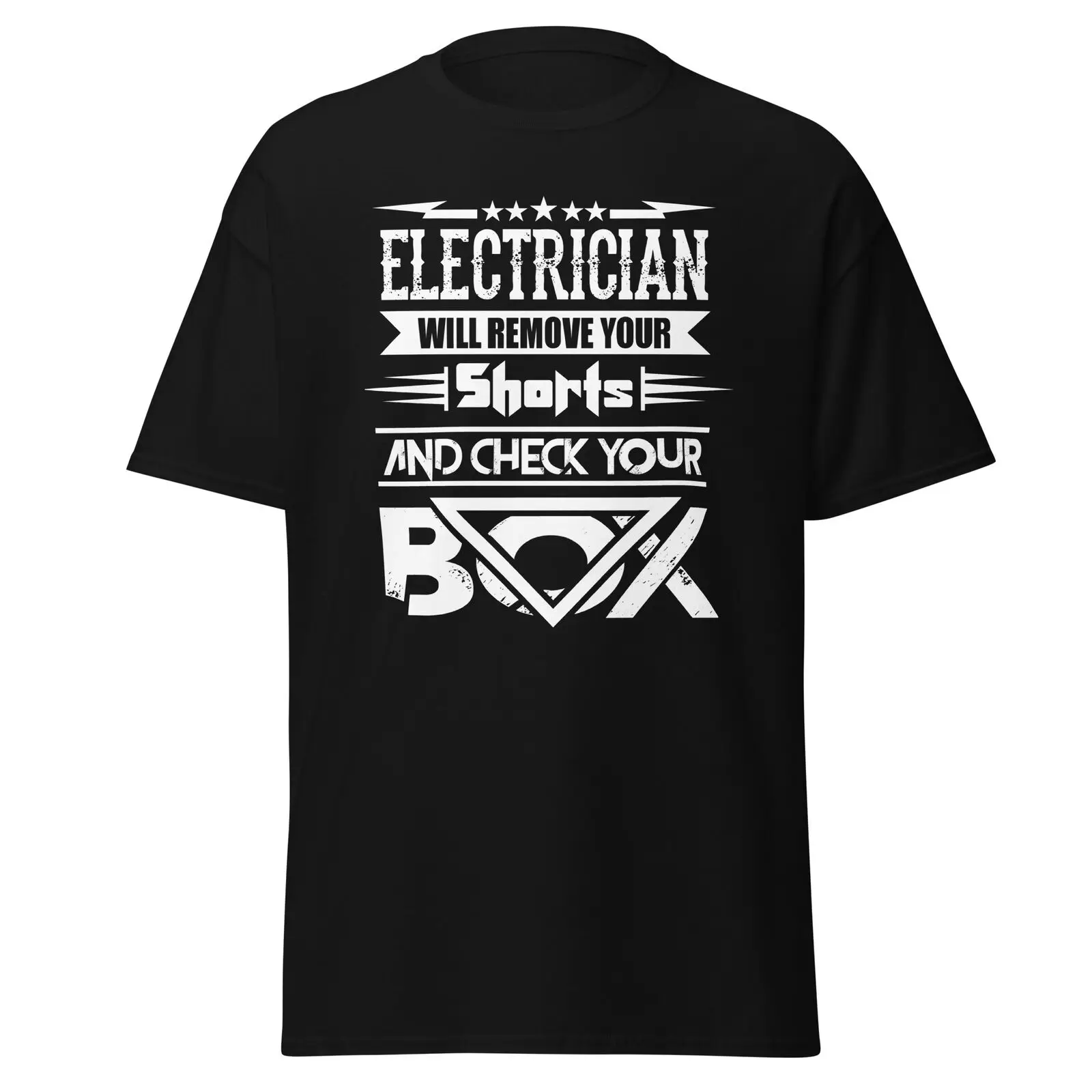 

Забавная футболка электрика снимет ваши шорты и проверит коробку, Подарочная футболка Lineman