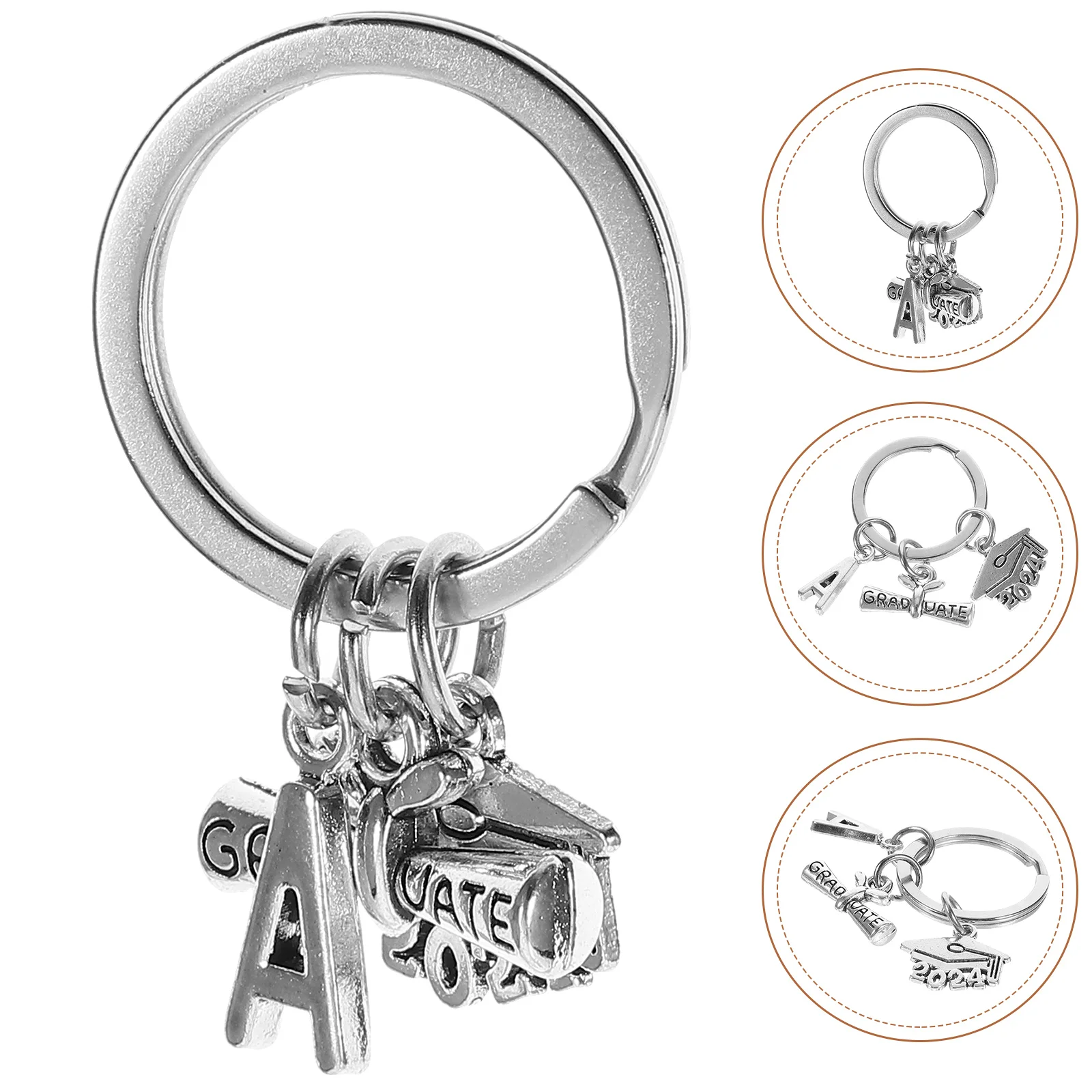 

Graduation Season Keychain Gift for Teen Pendant Utility Meaningful Stainless Steel