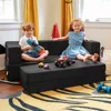 Zipline Kids Sofa & Large Ottoman 3 in 1 Fold Out Sofa, Big Kids Edition 4