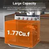 21 Inch RV Gas Range Stove 12V. Gas Range Oven for RV Use with 3 Burners, 1.77 Cu.Ft. Capacity Gas Oven, 28,100BTU 3